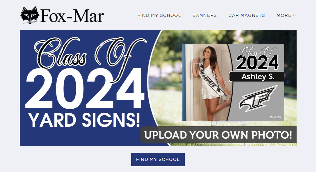 Fox-Mar Studios Graduation Yard Signs