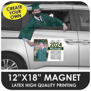 Create Your Own - Car Magnet for Graduation Parades
