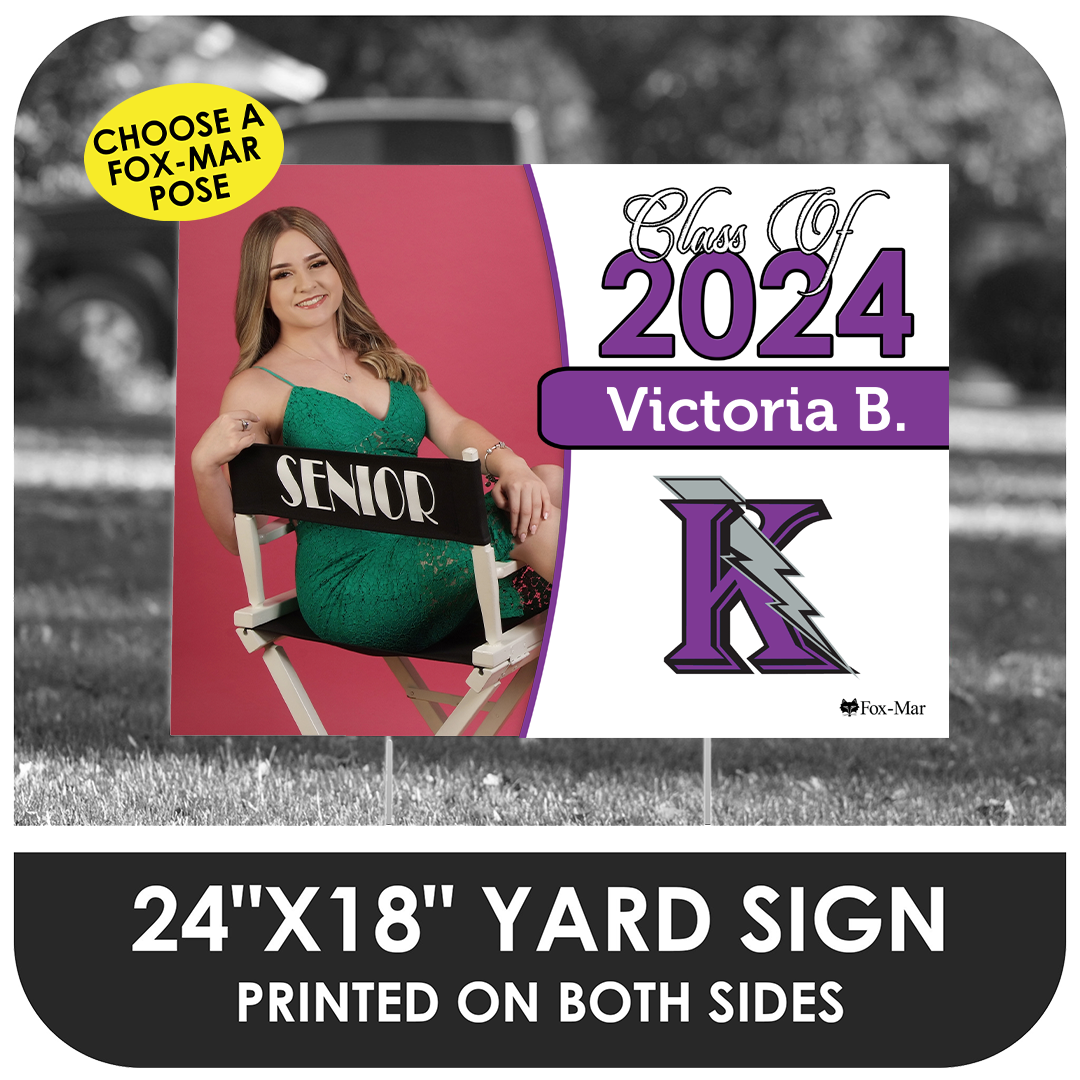 Dr. Michael Krop: Fox-Mar Pose Yard Sign - Classic Design