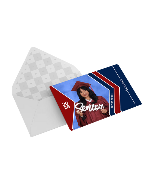 20 - Graduation Announcements Cards with Envelopes