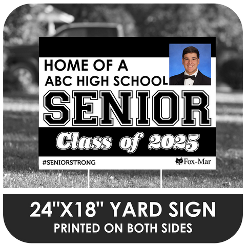 Create Your Own - Home of a Senior Yard Sign