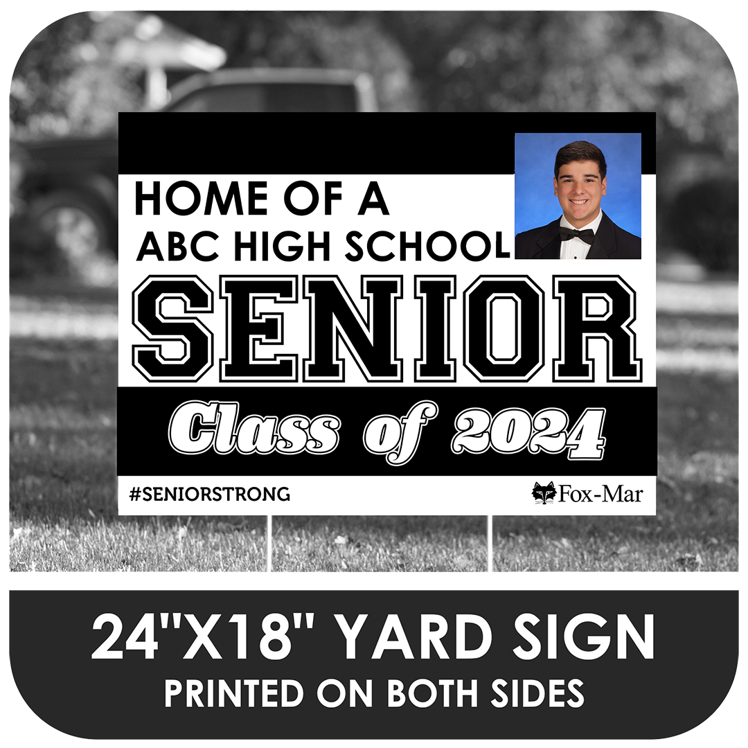 Create Your Own - Home of a Senior Yard Sign