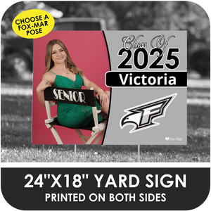 John A. Ferguson: Fox-Mar Pose Yard Sign - Classic Design