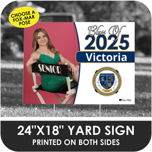 MAST @ FIU: Fox-Mar Pose Yard Sign - Classic Design