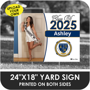 MAST @ FIU: Custom Photo & Name Yard Sign - Classic Design