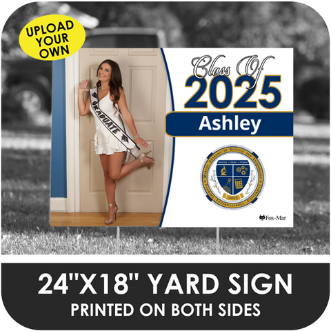 MAST @ FIU: Custom Photo & Name Yard Sign - Classic Design