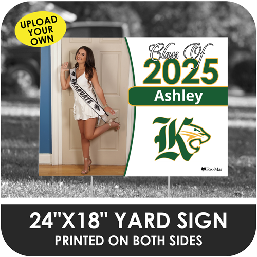 Miami Killian Senior High: Custom Photo & Name Yard Sign - Classic Design