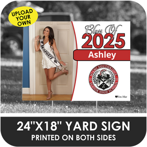 Miami Southridge Senior High: Custom Photo & Name Yard Sign - Classic Design