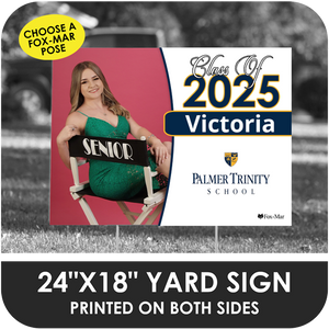 Palmer Trinity: Fox-Mar Pose Yard Sign - Classic Design