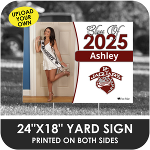 Pembroke Pines Charter High: Custom Photo & Name Yard Sign - Classic Design