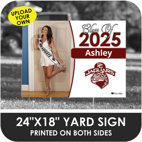 Pembroke Pines Charter High: Custom Photo & Name Yard Sign - Classic Design