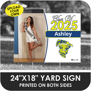 Pompano Beach: Custom Photo & Name Yard Sign - Classic Design