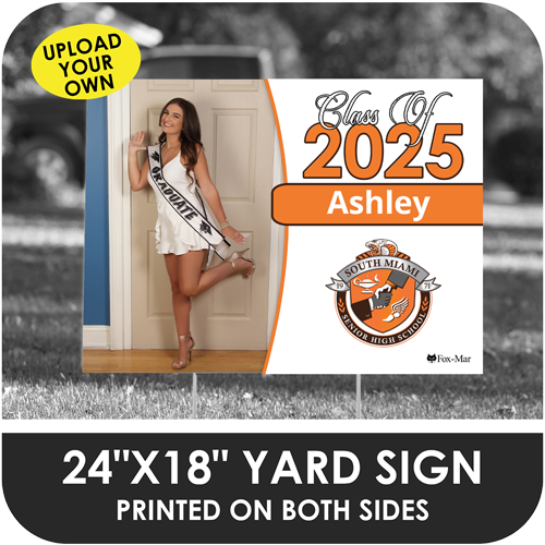 South Miami Senior High: Custom Photo & Name Yard Sign - Classic Design