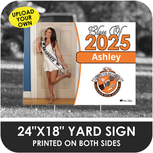 South Miami Senior High: Custom Photo & Name Yard Sign - Classic Design